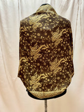 Load image into Gallery viewer, Reversible Sham Shawl. Sham Shawls are shawls with sleeves styled like a Bolero jacket.