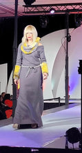 Load image into Gallery viewer, New!!! Long Knit, long sleeve off the shoulder dress with back train.