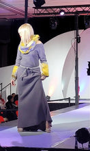 Load image into Gallery viewer, New!!! Long Knit, long sleeve off the shoulder dress with back train.