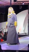 Load image into Gallery viewer, New!!! Long Knit, long sleeve off the shoulder dress with back train.