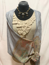 Load image into Gallery viewer, Sham Shawl-Sham Shawls are shawls with sleeves and styled like a Bolero jacket.