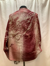 Load image into Gallery viewer, Reversible Sham Shawl. Sham Shawls are shawls with sleeves styled like a Bolero jacket.